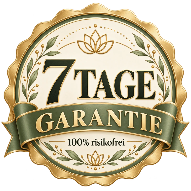 7 Tage Zufriedenheitsgarantie
